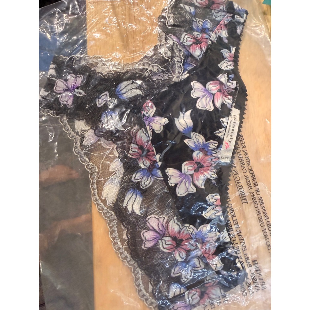 Printed floral lace bikini undies NWT - Picture 3 of 3